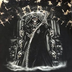 Vintage Men’s Survivors Reaper Black Size L